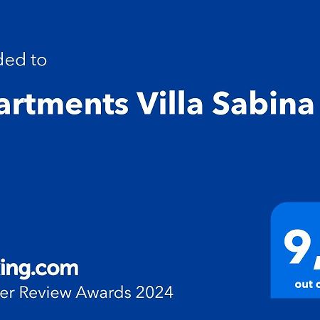 Apartments Villa Sabina Pula Exterior photo